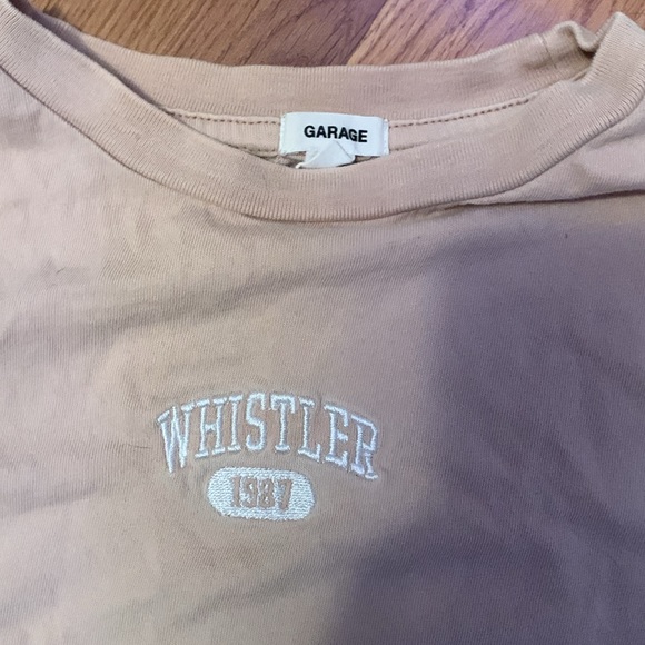 Garage peachy light pink “whistler” t shirt - Picture 2 of 3